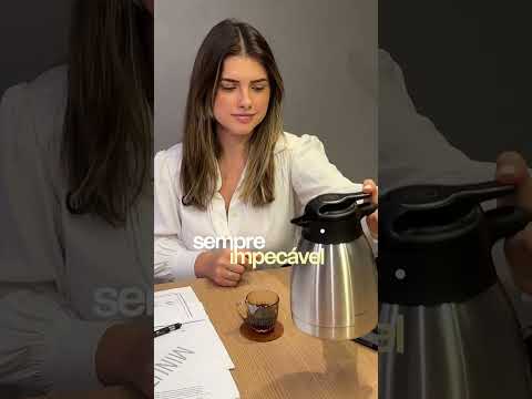 Bule Térmico Termolar 1,2 L Inox com Gatilho Garzón