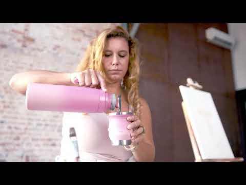 Garrafa Térmica Termolar 1 L Rosa Carnaval R-Evolution